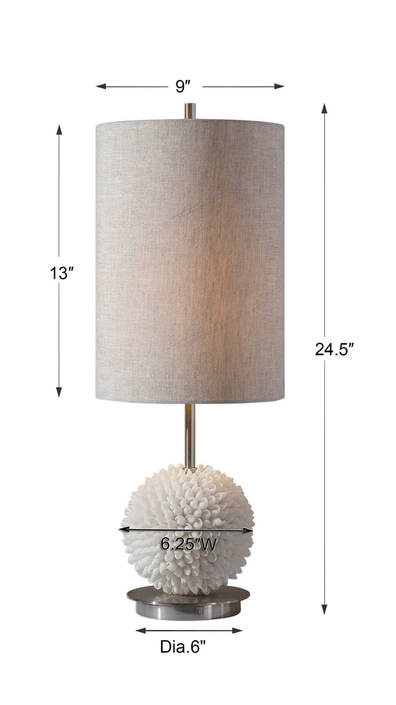 Cascara Sea Shells Lamp - Bombay Mercantile