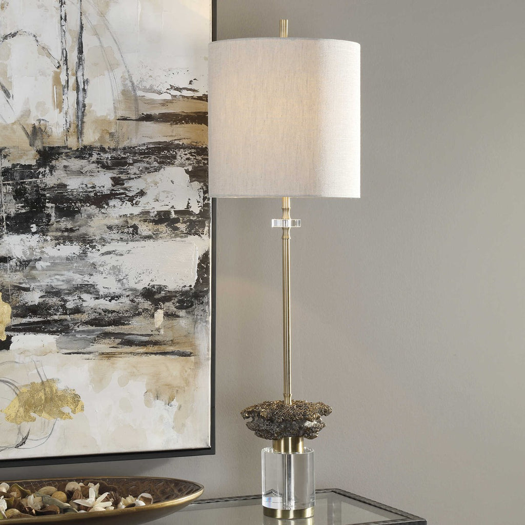 Kiota Wasp's Nest Buffet Lamp - Bombay Mercantile