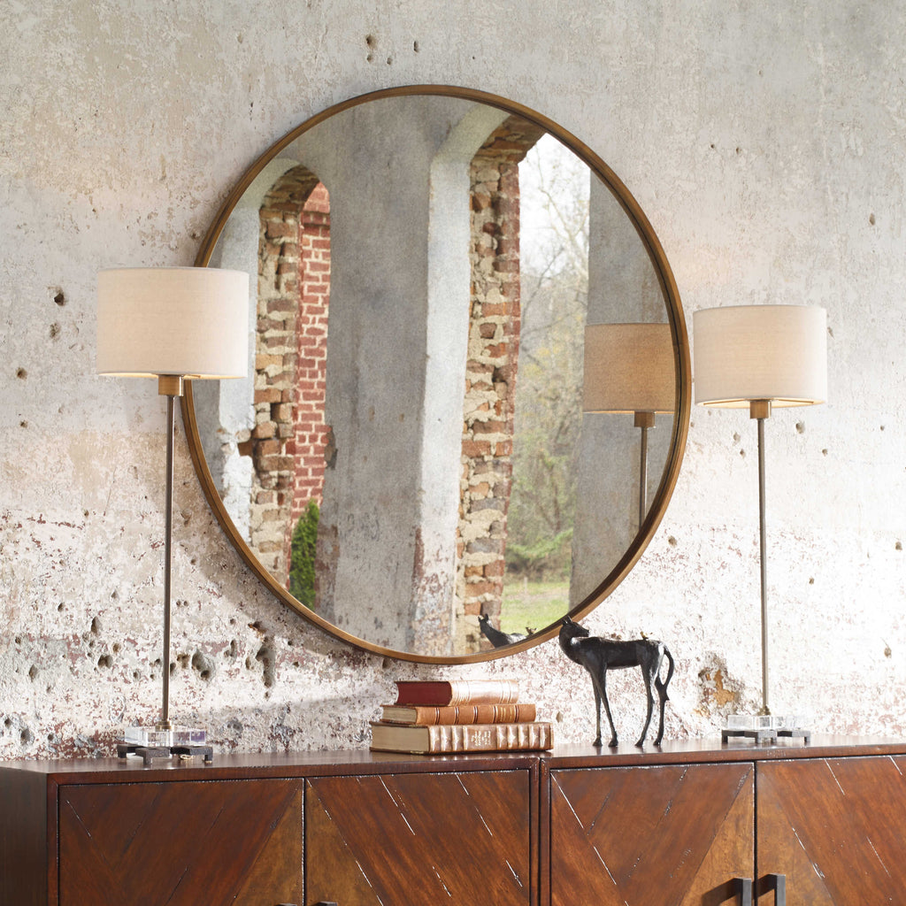 Danyon Brass Table Lamp - Bombay Mercantile