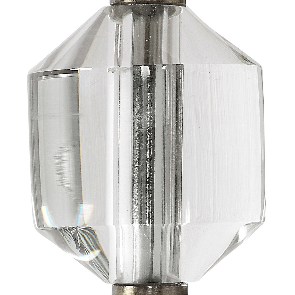 Margo Cut Crystal Buffet Lamp - Bombay Mercantile
