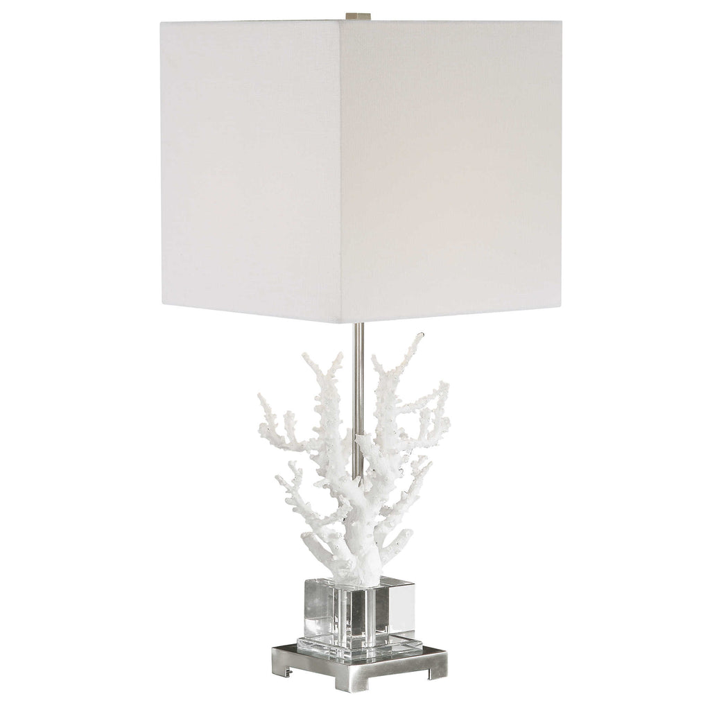Corallo White Coral Table Lamp - Bombay Mercantile