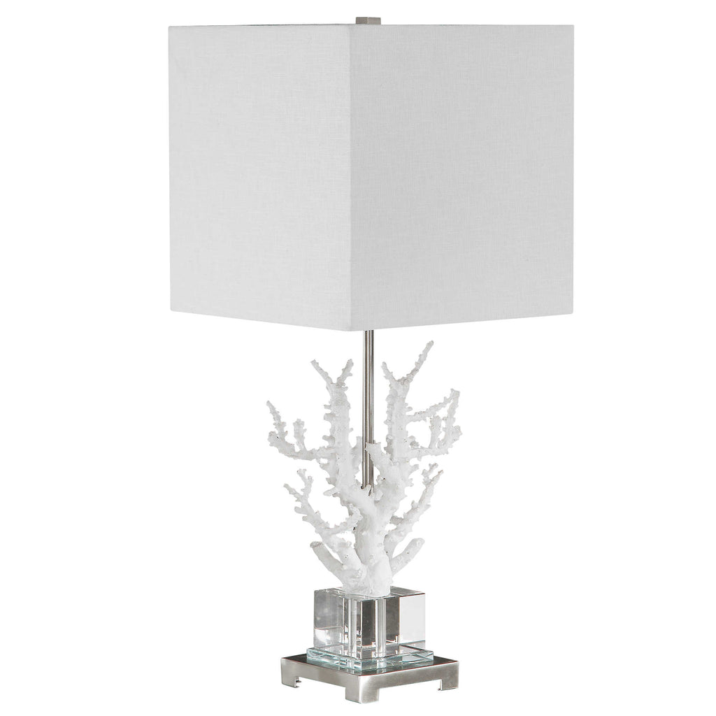 Corallo White Coral Table Lamp - Bombay Mercantile