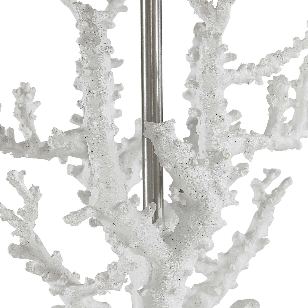 Corallo White Coral Table Lamp - Bombay Mercantile