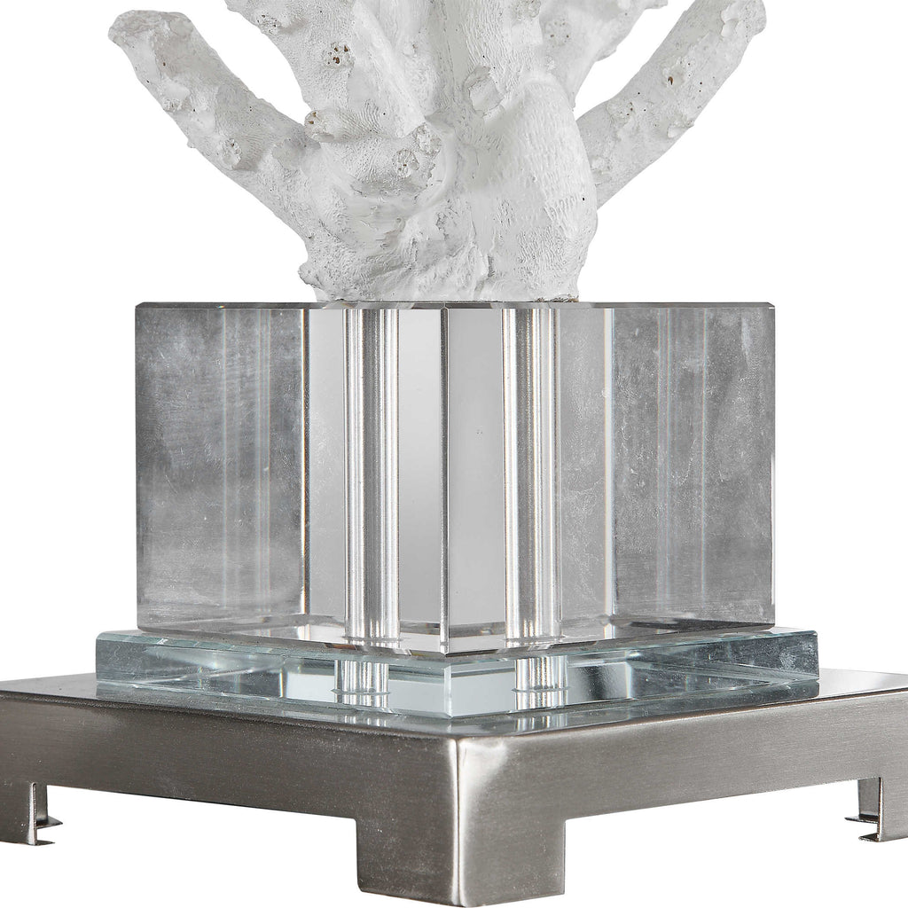 Corallo White Coral Table Lamp - Bombay Mercantile