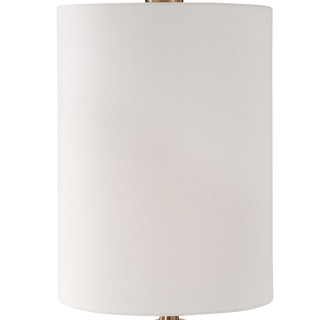 Darrin Gray Table Lamp - Bombay Mercantile