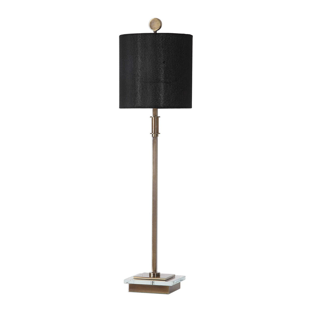 Volante Antique Brass Table Lamp - Bombay Mercantile
