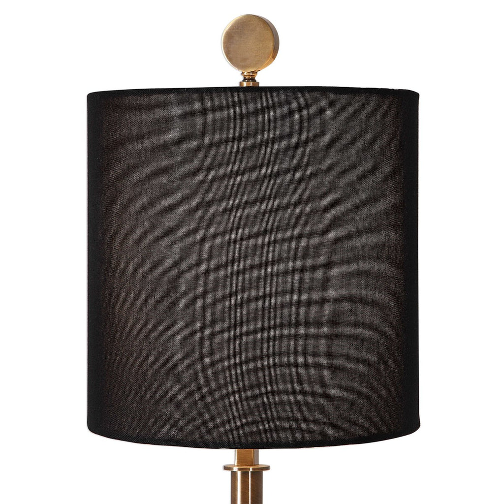Volante Antique Brass Table Lamp - Bombay Mercantile