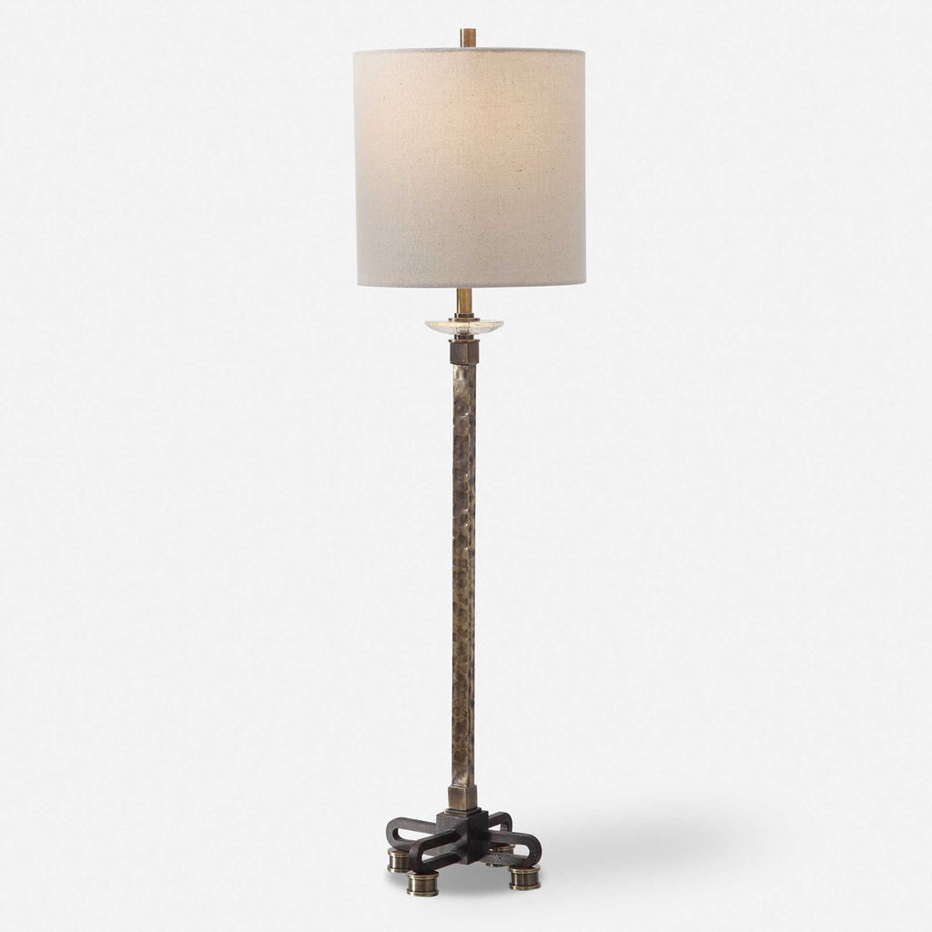 Parnell Industrial Buffet Lamp - Bombay Mercantile