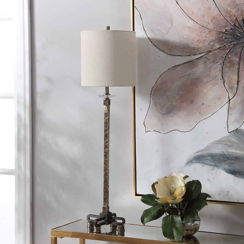 Parnell Industrial Buffet Lamp - Bombay Mercantile