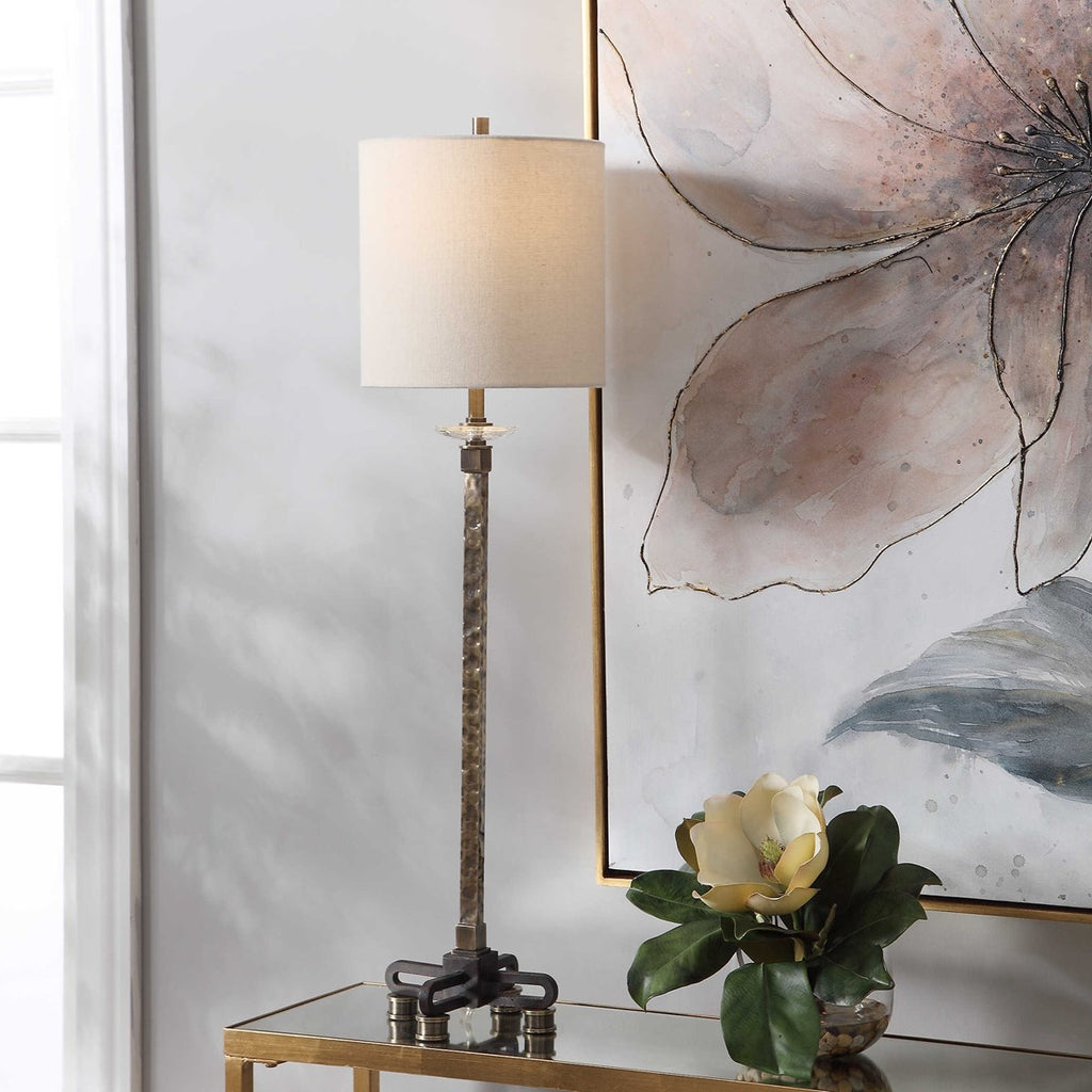Parnell Industrial Buffet Lamp - Bombay Mercantile