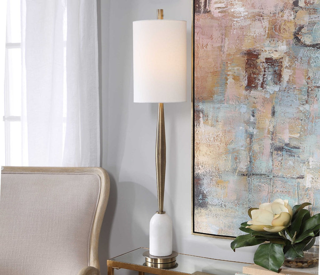 Minette Mid-Century Buffet Lamp - Bombay Mercantile