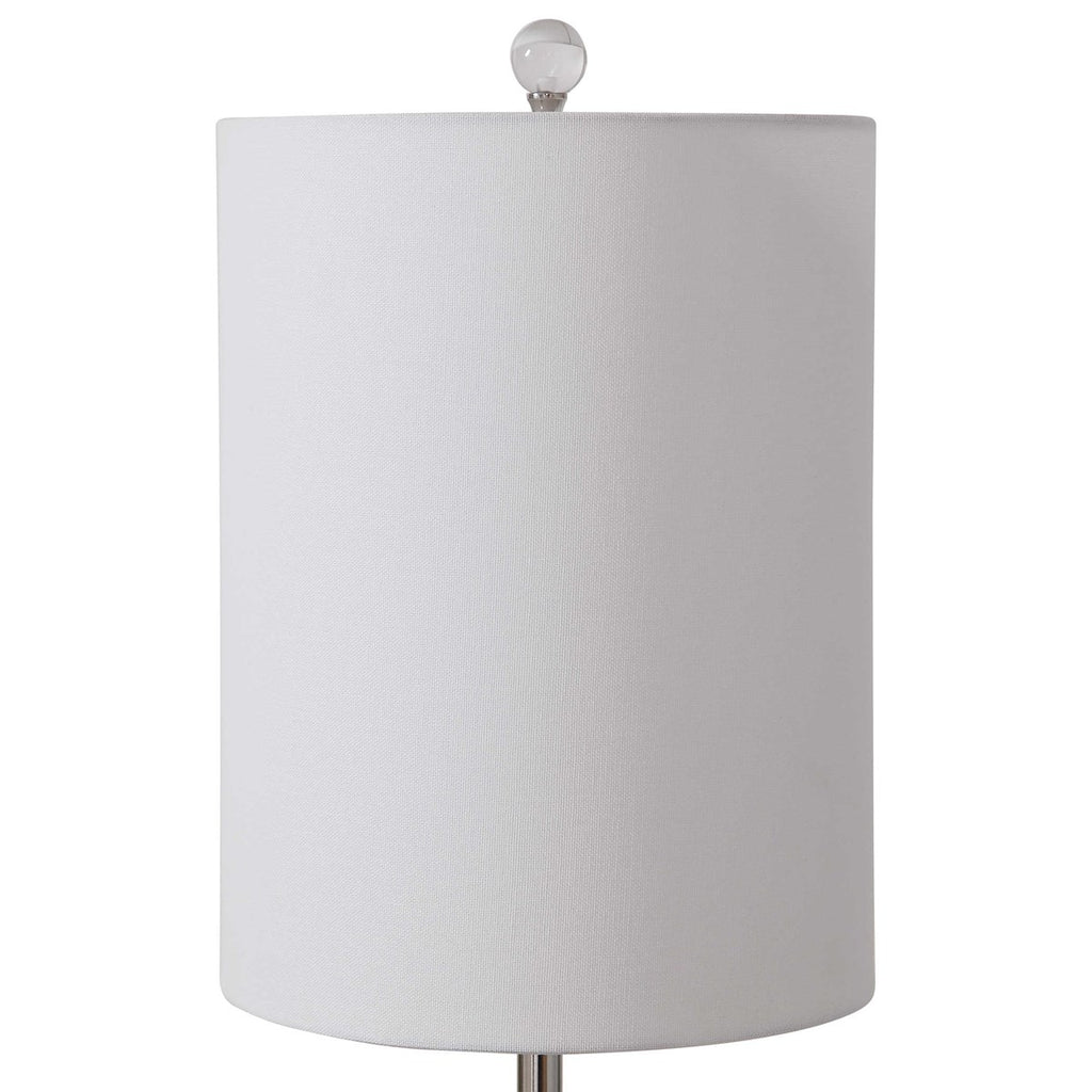 Piers Mottled Blue Buffet Lamp - Bombay Mercantile