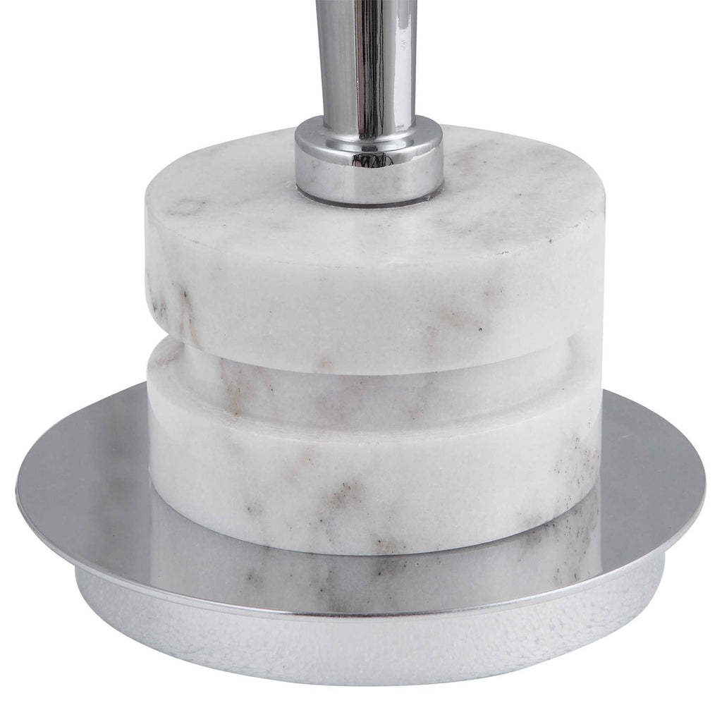 Magnus Chrome Buffet Lamp - Bombay Mercantile