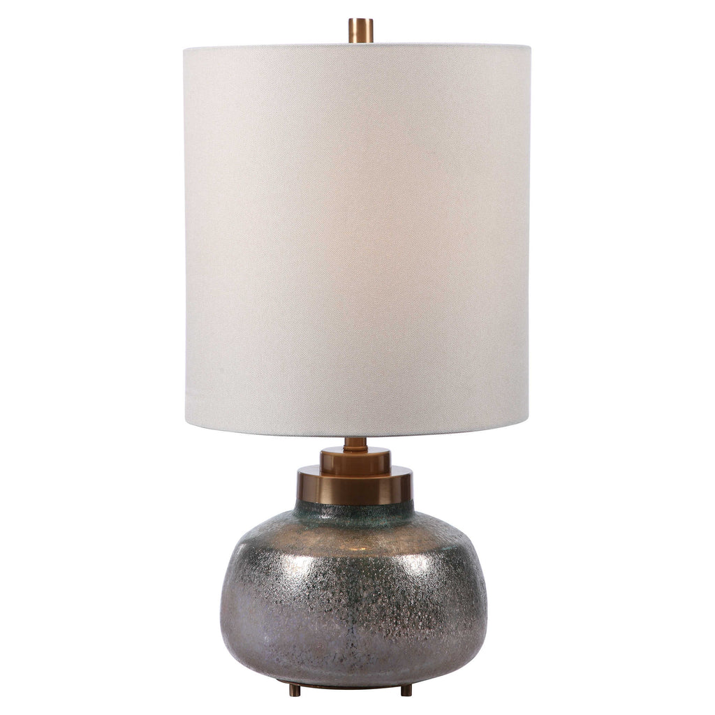 Catrine Art Glass Buffet Lamp - Bombay Mercantile