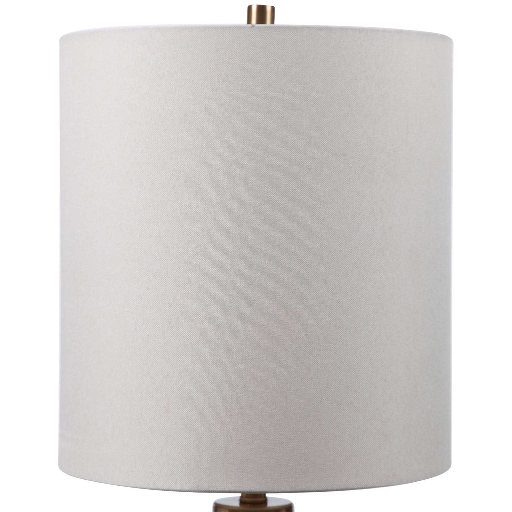 Catrine Art Glass Buffet Lamp - Bombay Mercantile