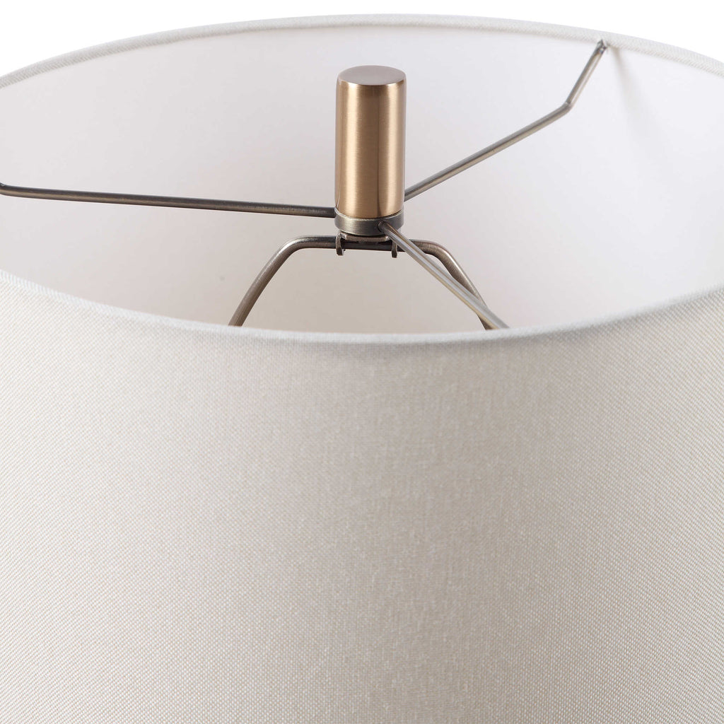 Catrine Art Glass Buffet Lamp - Bombay Mercantile