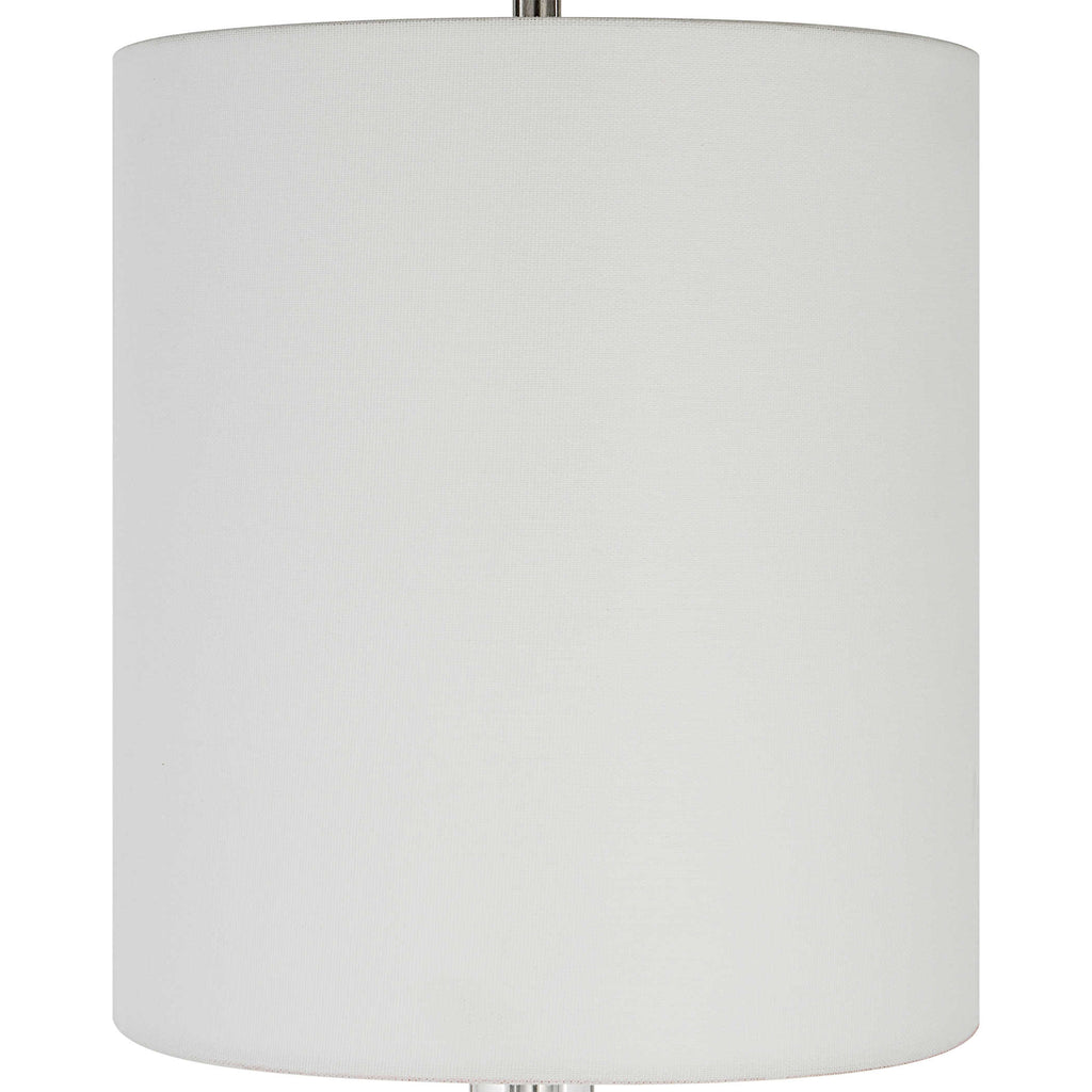 Aurelia Steel Buffet Lamp - Bombay Mercantile