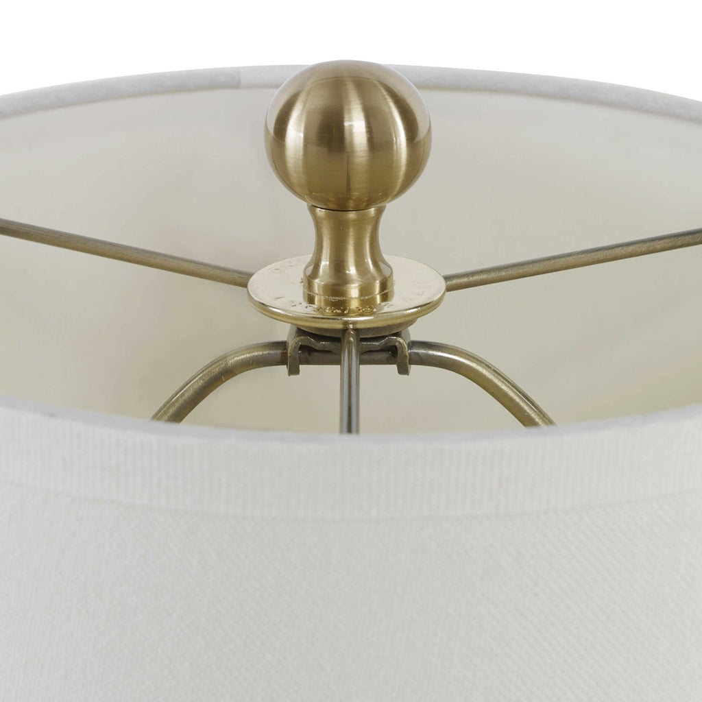 Laton Brass Buffet Lamp - Bombay Mercantile