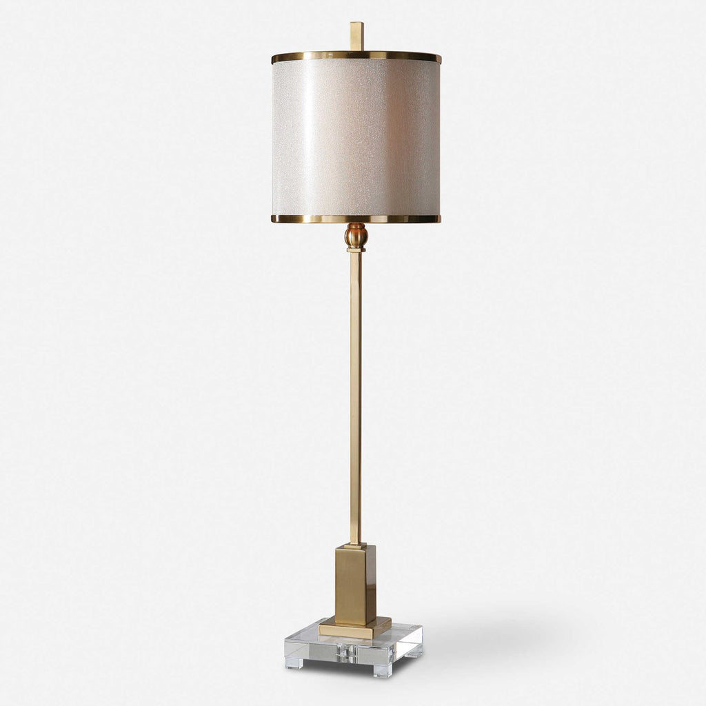 Villena Brass Buffet Lamp - Bombay Mercantile