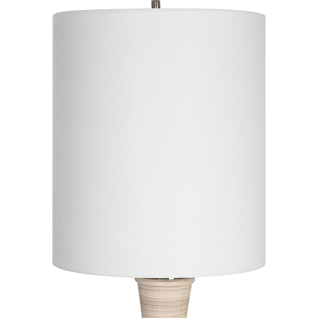 Chalice Striped Table Lamp - Bombay Mercantile