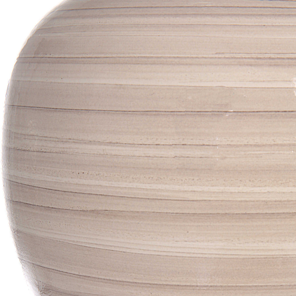 Chalice Striped Table Lamp - Bombay Mercantile