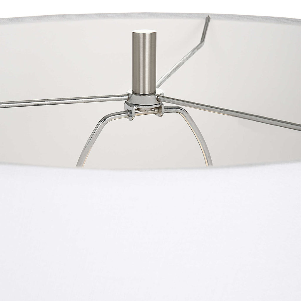 Newport Cobalt Blue Table Lamp - Bombay Mercantile
