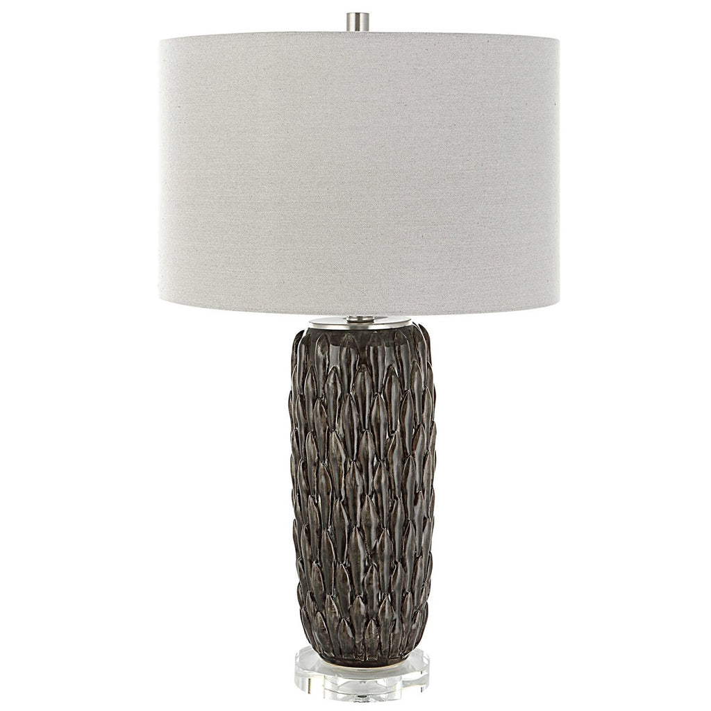 Nettle Textured Table Lamp - Bombay Mercantile
