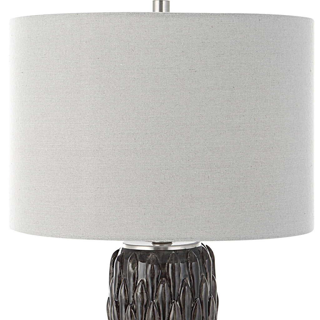 Nettle Textured Table Lamp - Bombay Mercantile