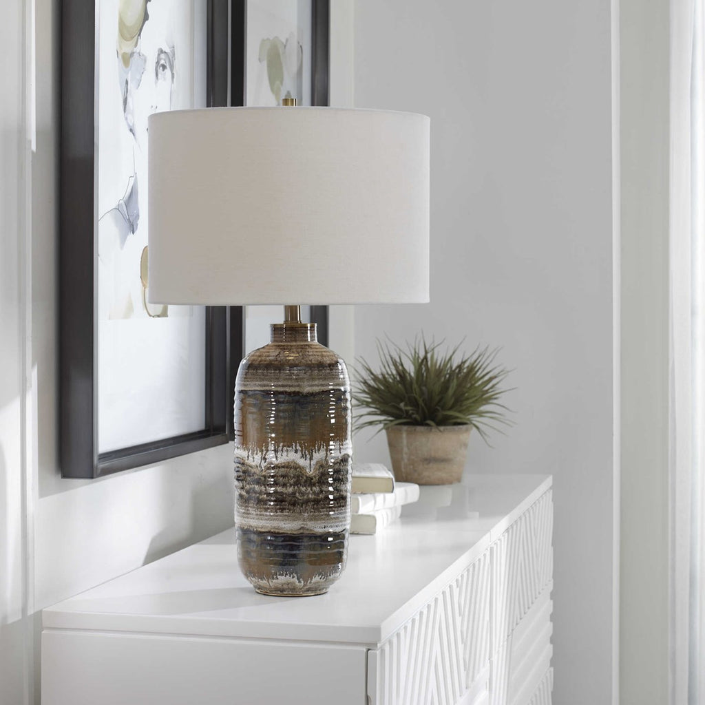Roan Artisian Table Lamp - Bombay Mercantile