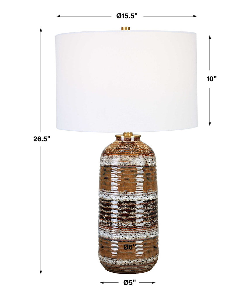 Roan Artisian Table Lamp - Bombay Mercantile