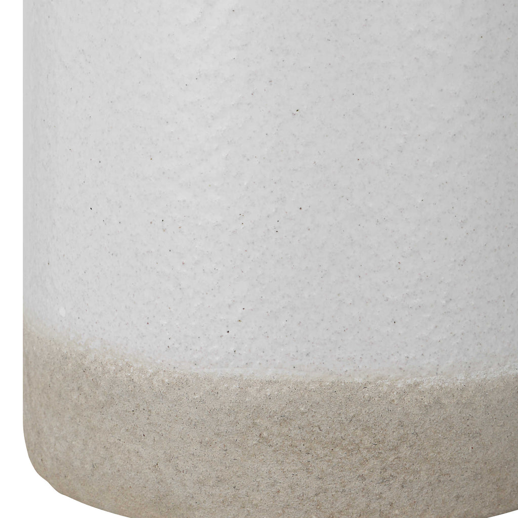 Albany White Farmhouse Table Lamp - Bombay Mercantile