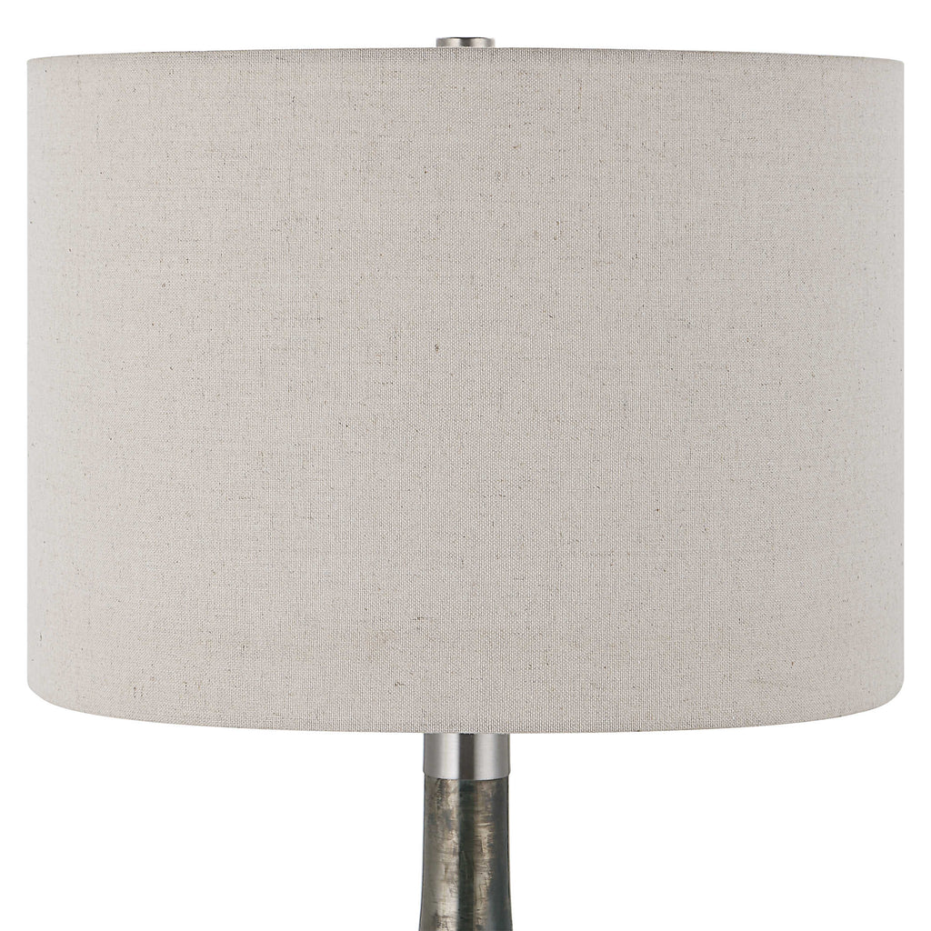 Contour Metallic Glass Table Lamp - Bombay Mercantile