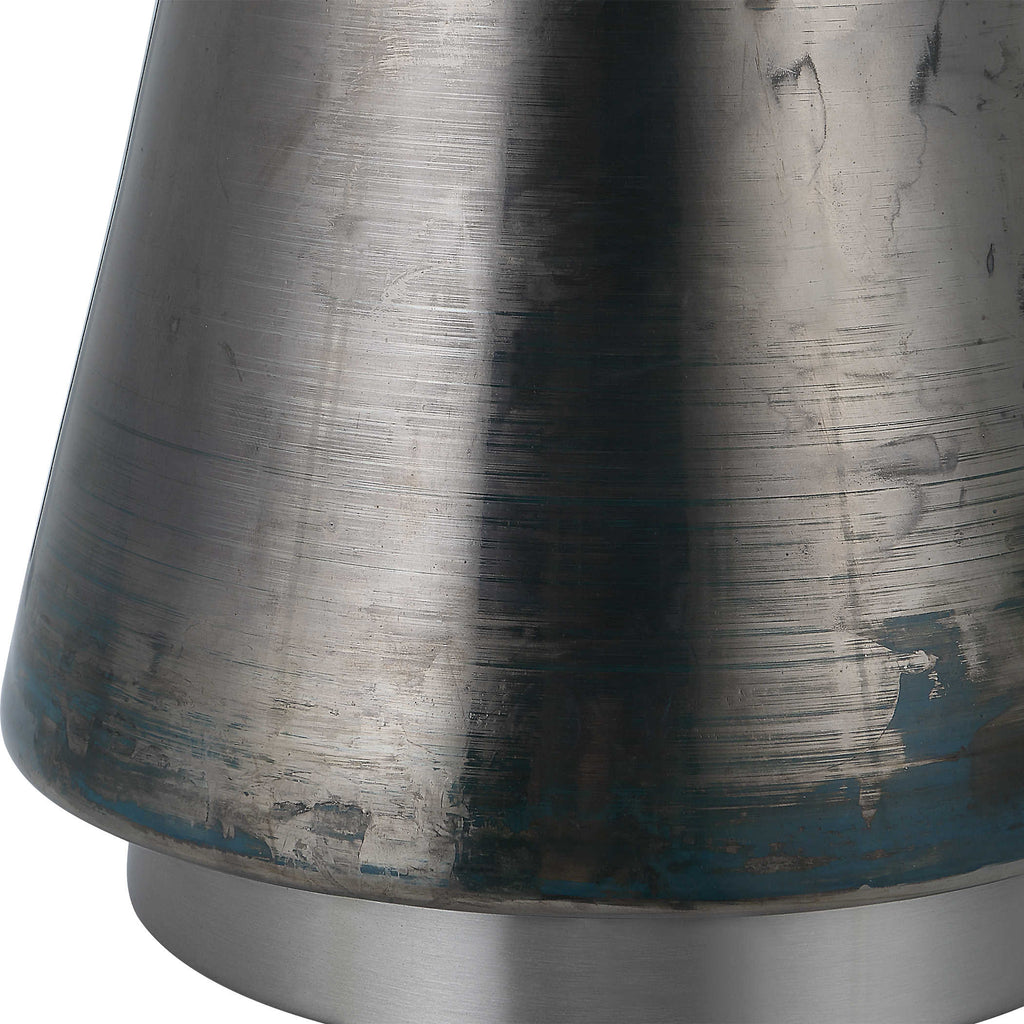 Contour Metallic Glass Table Lamp - Bombay Mercantile