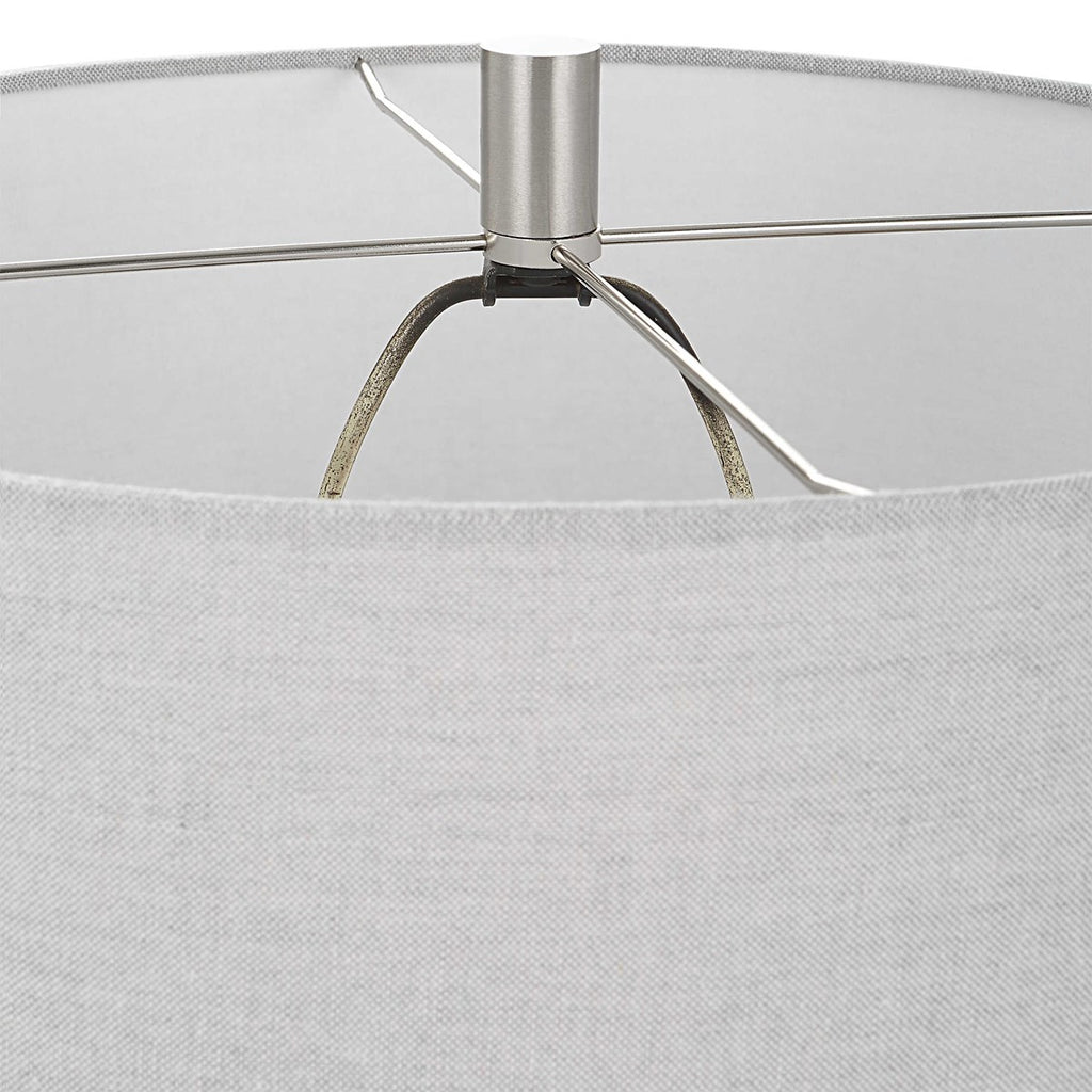 Poul Crackled Table Lamp - Bombay Mercantile