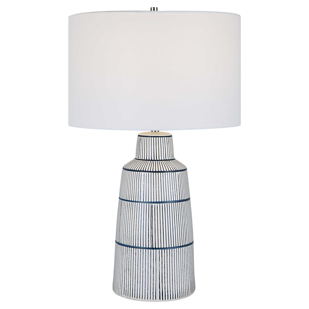 Breton Nautical Stripe Table Lamp - Bombay Mercantile