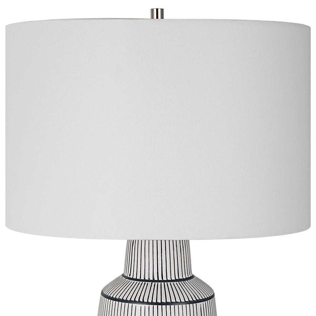 Breton Nautical Stripe Table Lamp - Bombay Mercantile