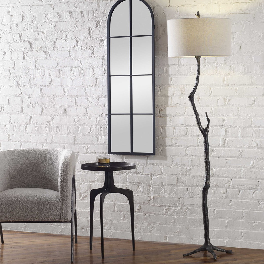 Spruce Rustic Floor Lamp - Bombay Mercantile