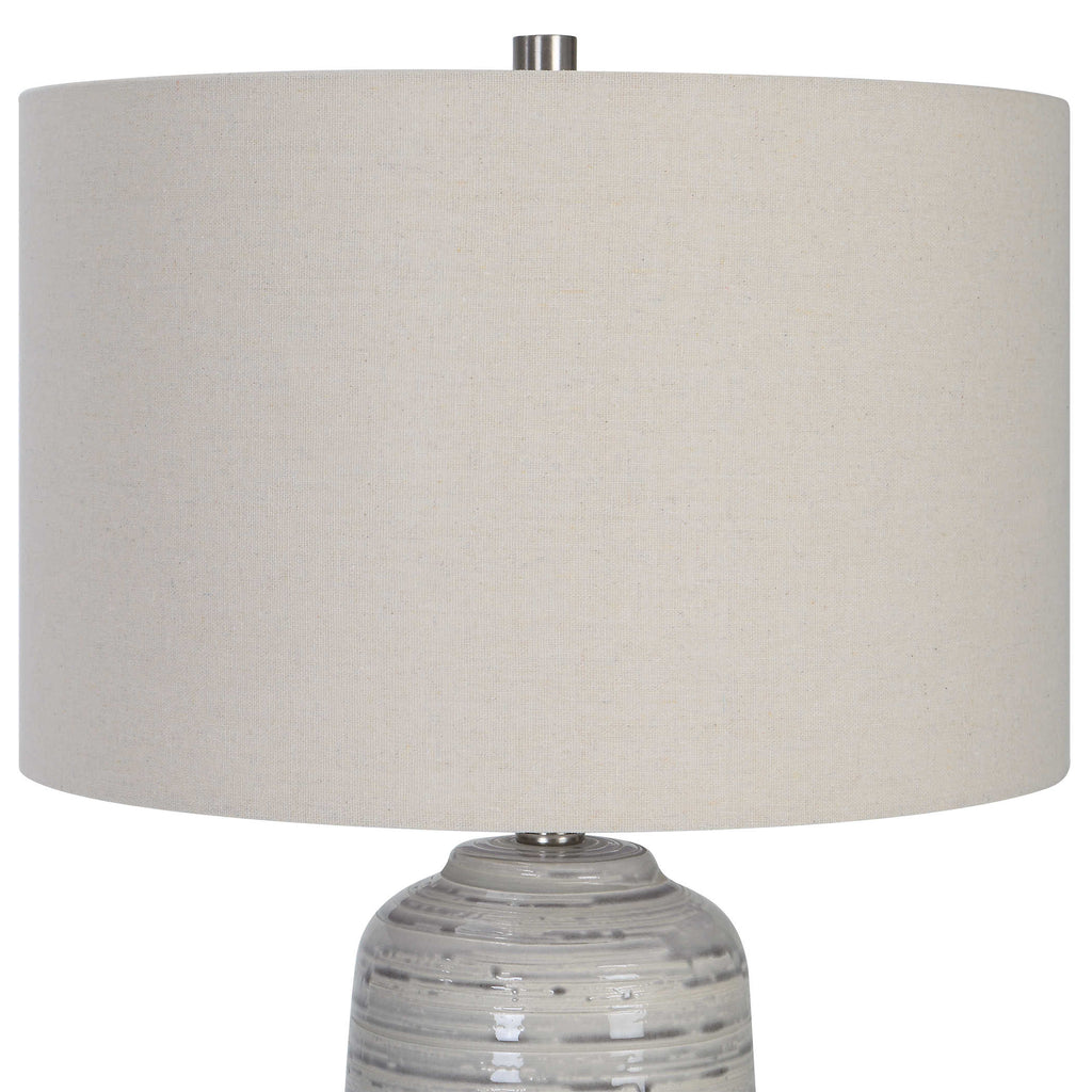 Cyclone Ivory Table Lamp - Bombay Mercantile