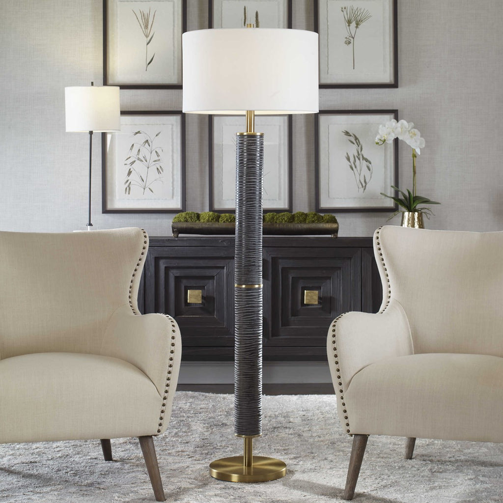 Summit Rustic Floor Lamp - Bombay Mercantile
