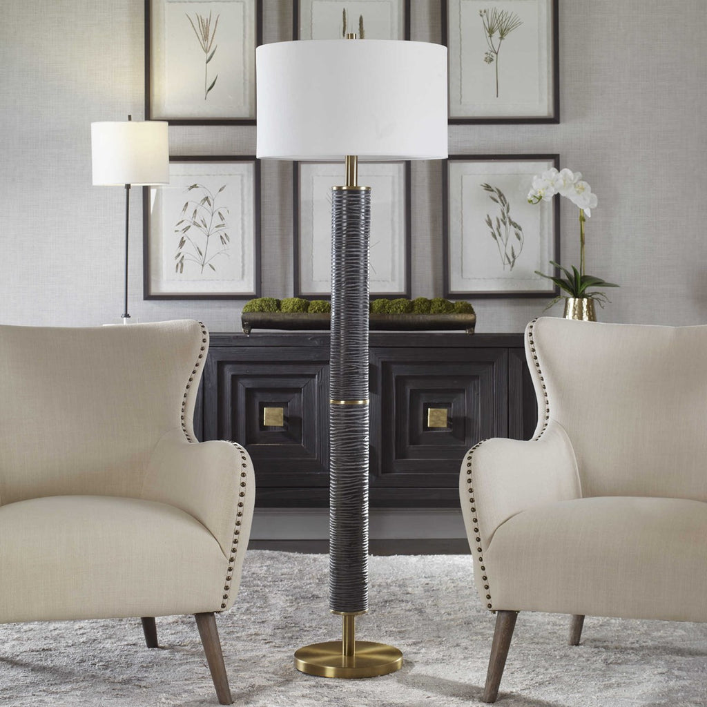 Summit Rustic Floor Lamp - Bombay Mercantile