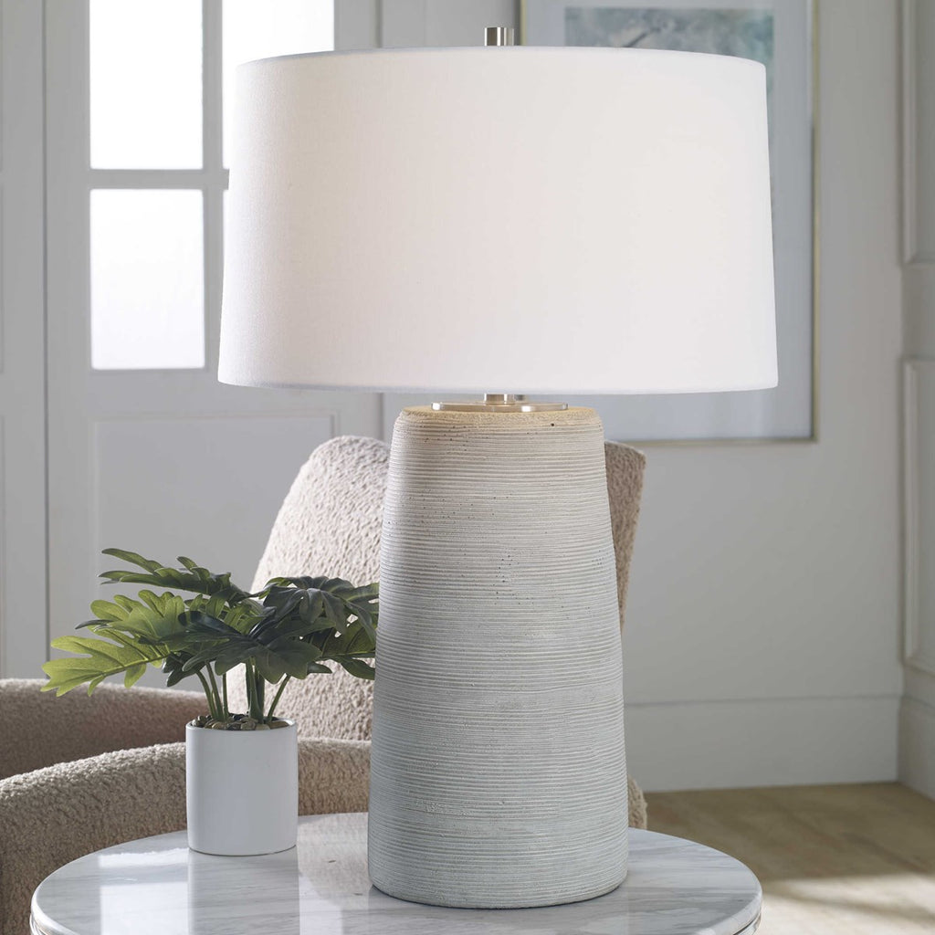 Mountainscape Ceramic Table Lamp - Bombay Mercantile