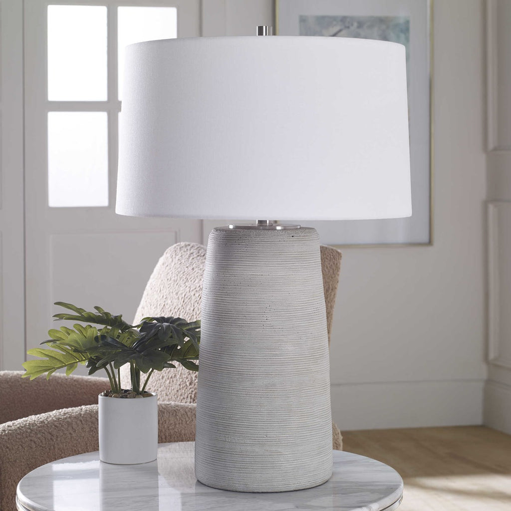 Mountainscape Ceramic Table Lamp - Bombay Mercantile
