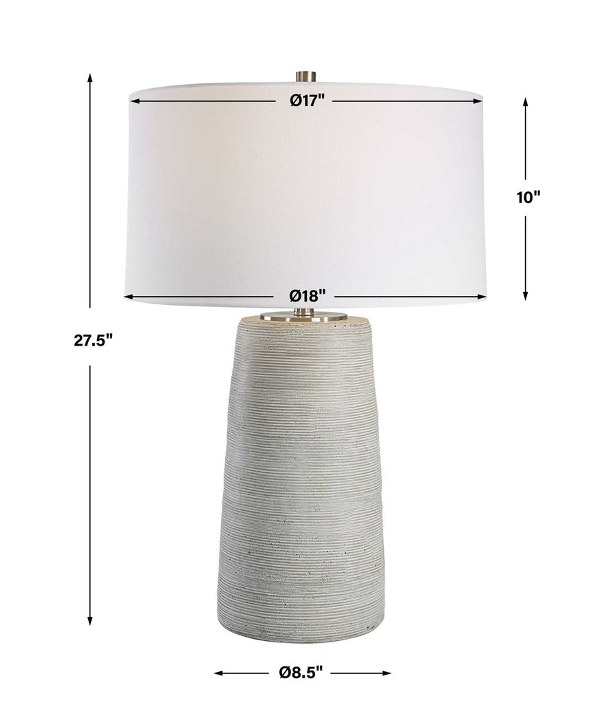Mountainscape Ceramic Table Lamp - Bombay Mercantile
