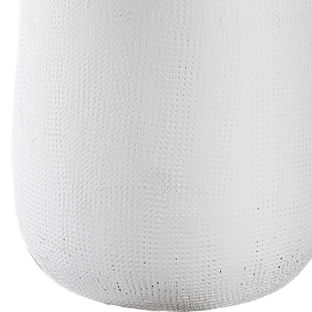 Heir Chalk White Table Lamp - Bombay Mercantile