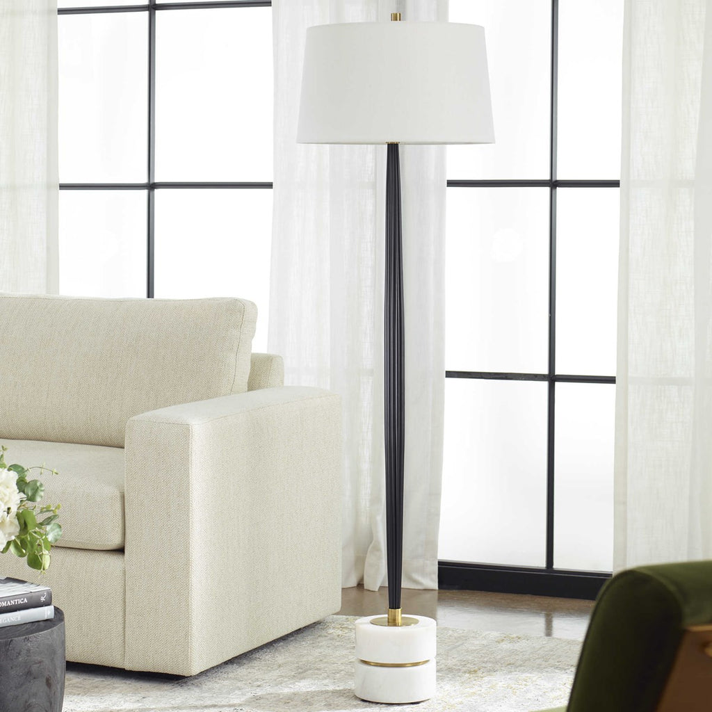 Miraz Iron Floor Lamp - Bombay Mercantile