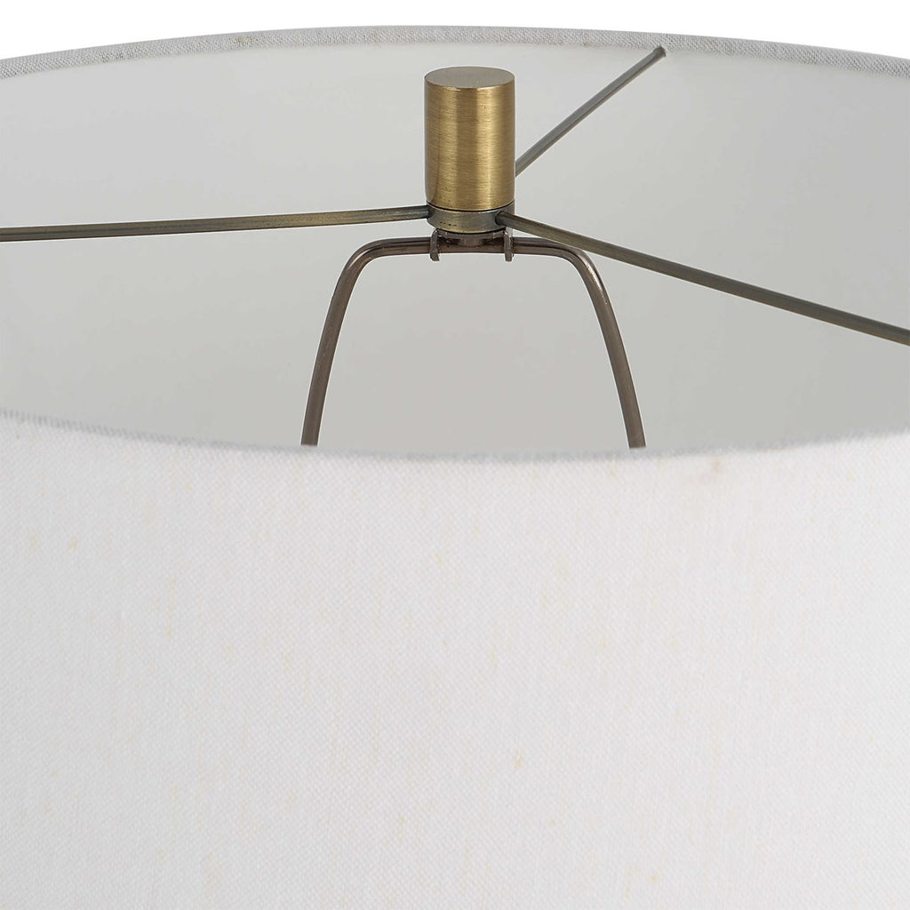 Miraz Iron Floor Lamp - Bombay Mercantile