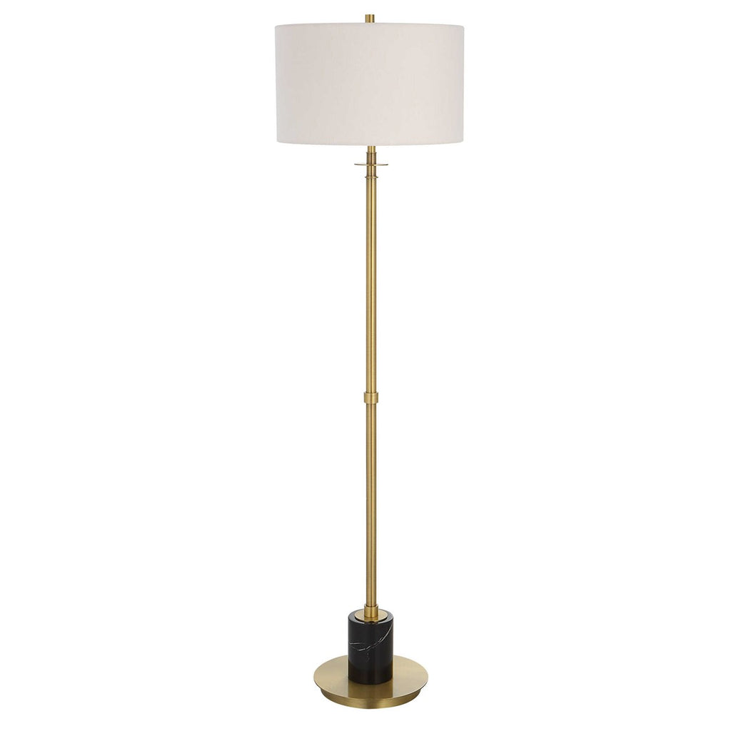 Guard Brass Floor Lamp - Bombay Mercantile