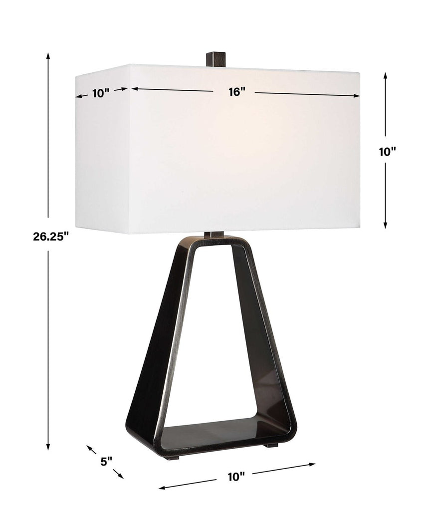 Halo Modern Open Table Lamp - Bombay Mercantile