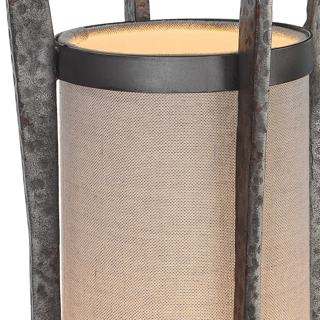 Fortress Rustic Accent Lamp - Bombay Mercantile