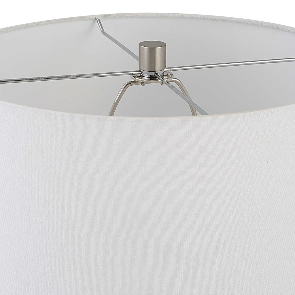 Rosa Pink Glass Table Lamp - Bombay Mercantile